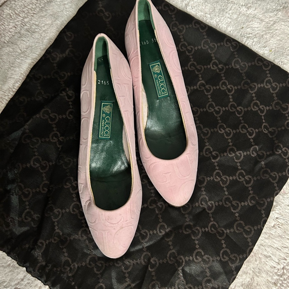 ๐ Gucci Pink Velvet GG Embossed - Picture 6 of 6